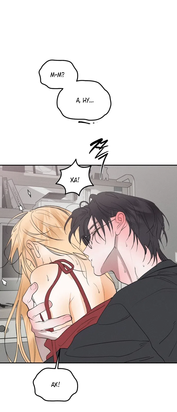 Страница 55 главы 55 манги Парень и его отношения с призраком / The Man With the Ghost