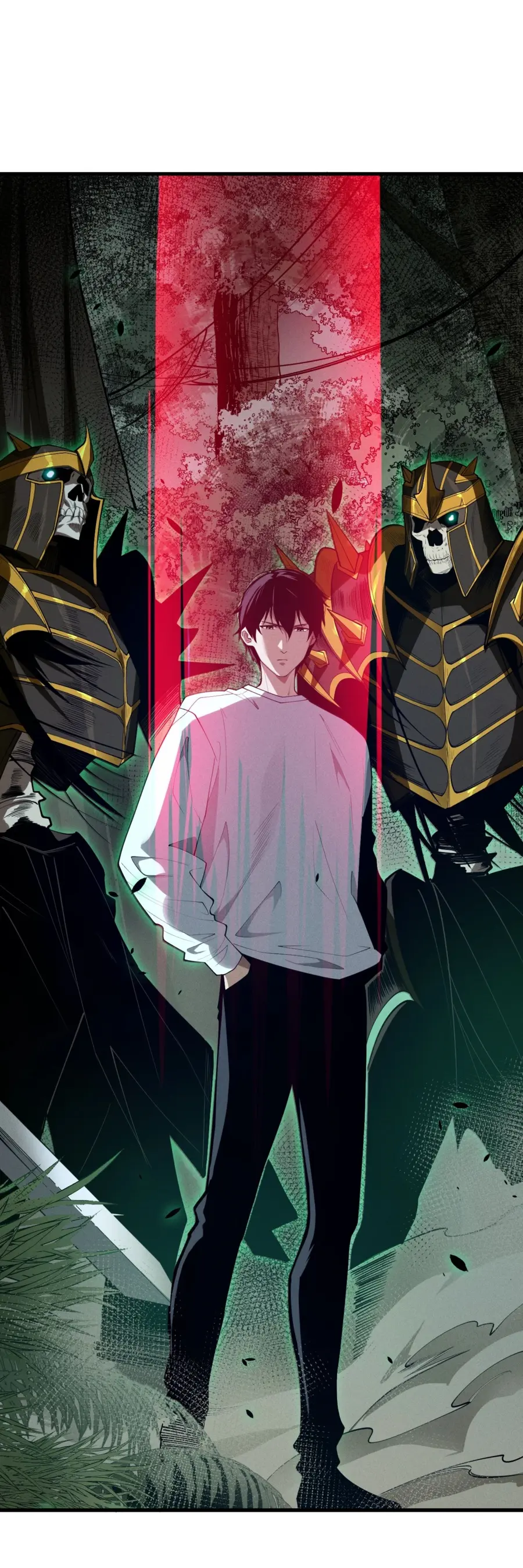 Страница 33 главы 104 манги Некромант — я катастрофа / Necromancer! I Am a Disaster