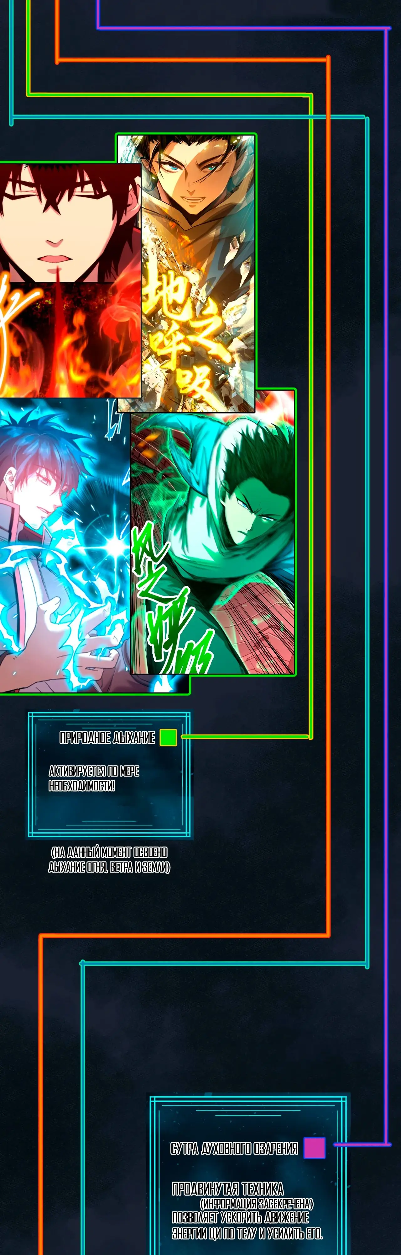Страница 44 главы 61 манги Я прокачиваюсь во сне, убивая монстров / Apex Future Martial Arts