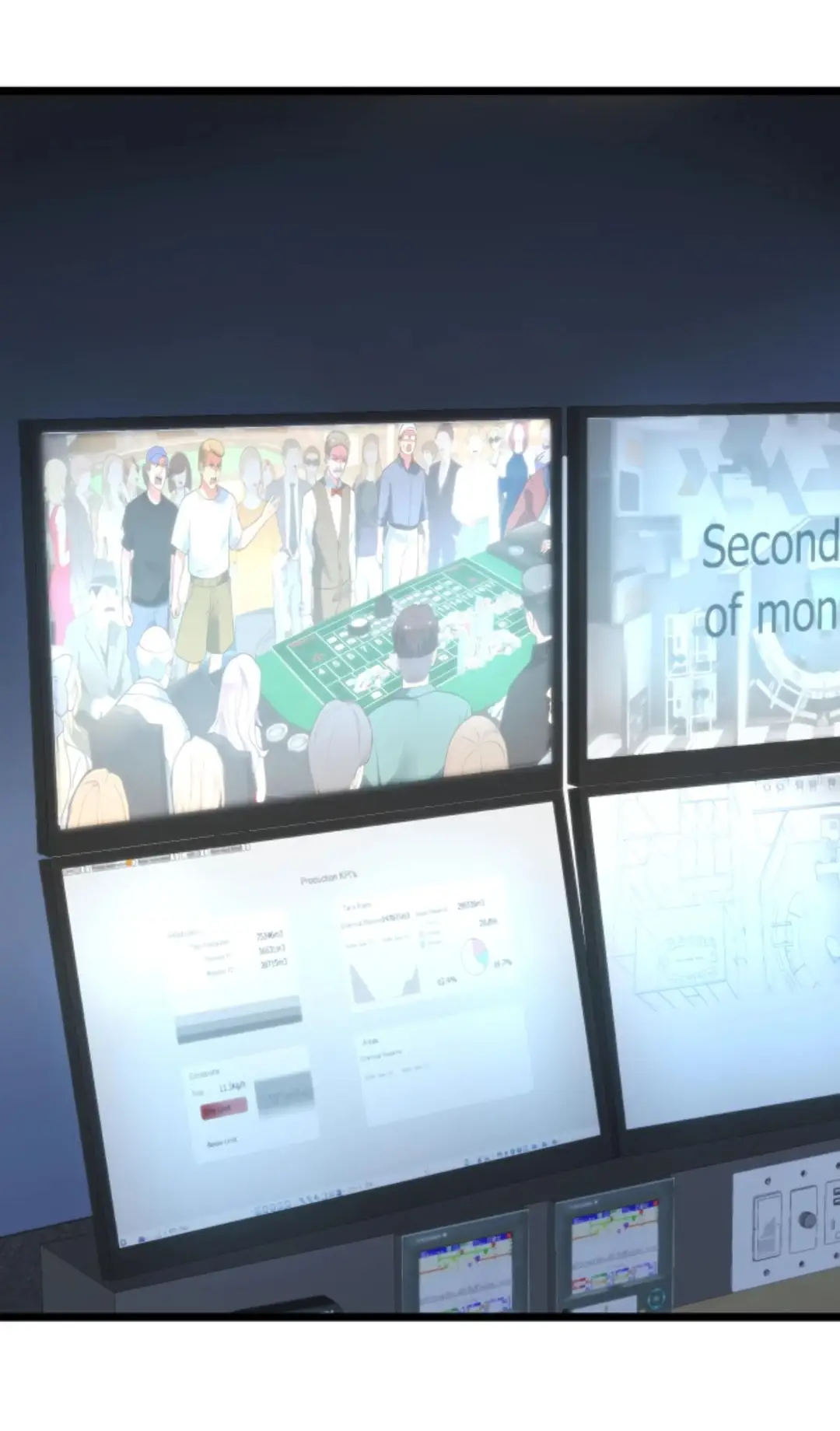 Страница 23 главы 418 манги У меня 90 миллиардов на счету / I have 90 billion licking gold