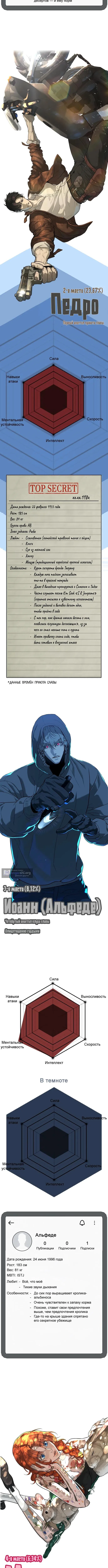 Страница 4 главы 104.1 манги Убийца Педро / Killer Pedro