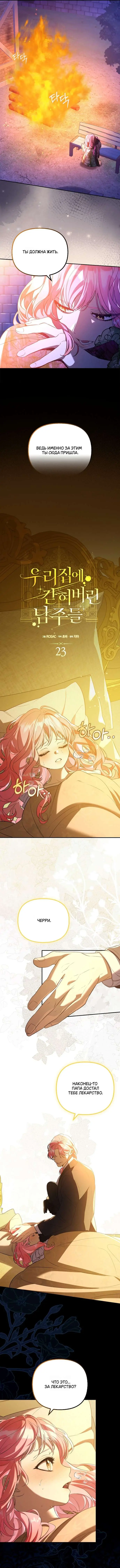 Страница 5 главы 23 манги Главные герои заперты в моем доме / The Male Leads Are Trapped in My House