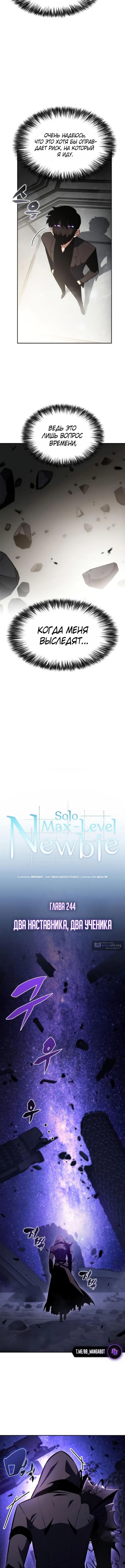 Страница 4 главы 244 манги Нуб максимального уровня / I'm the Max-Level Newbie