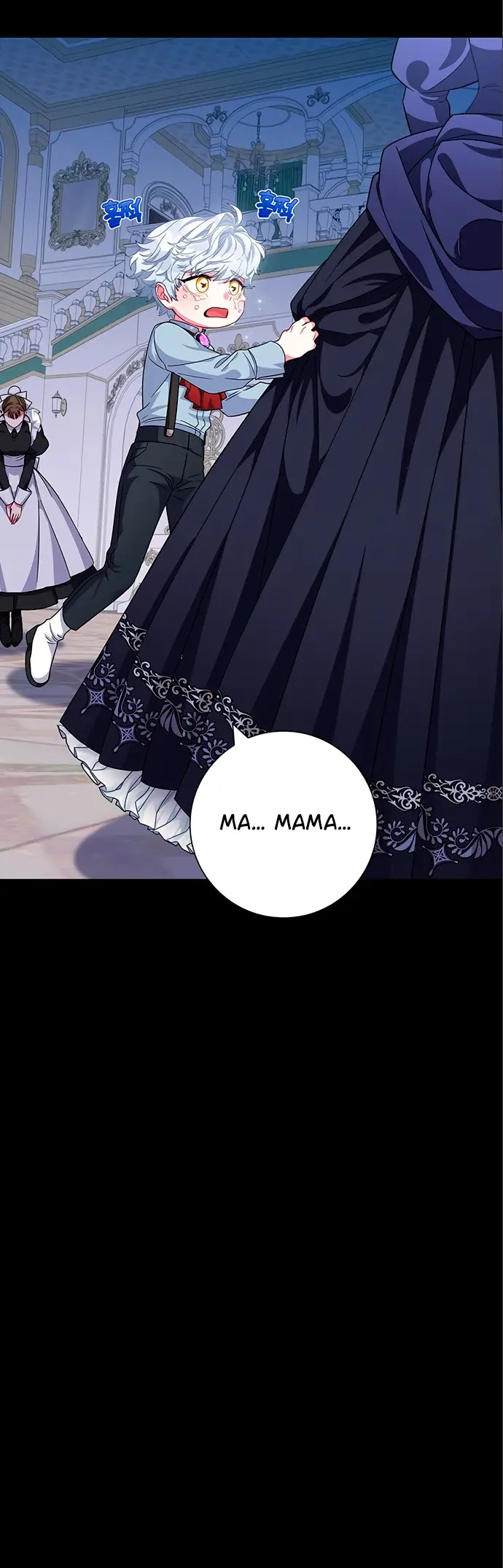 Страница 58 главы 8 манги Я стала матерью героя с трагичным концом / I Became the Mother of the Evil Male Lead
