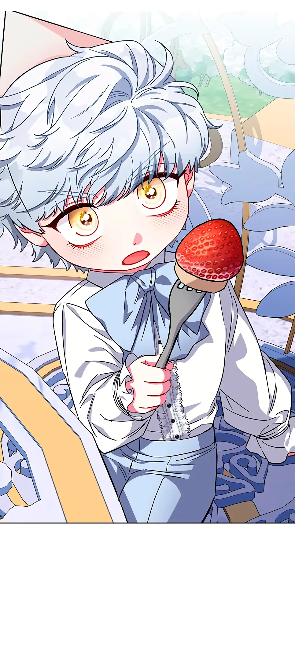 Страница 40 главы 10 манги Я стала матерью героя с трагичным концом / I Became the Mother of the Evil Male Lead