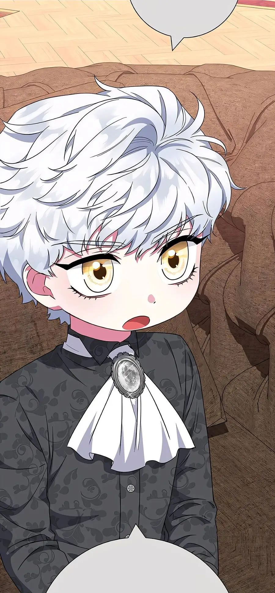 Страница 47 главы 33 манги Я стала матерью героя с трагичным концом / I Became the Mother of the Evil Male Lead