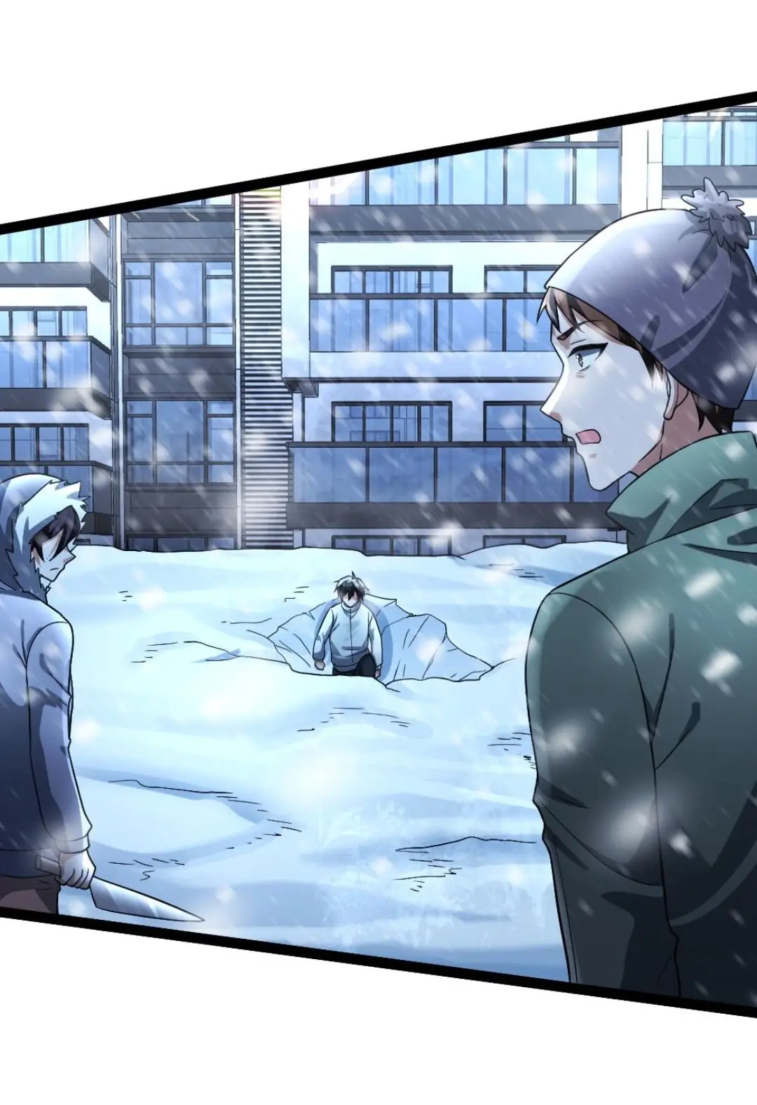 Страница 18 главы 77 манги Я создал бункер в замороженном мире / Freezing the world: I built a doomsday safehouse