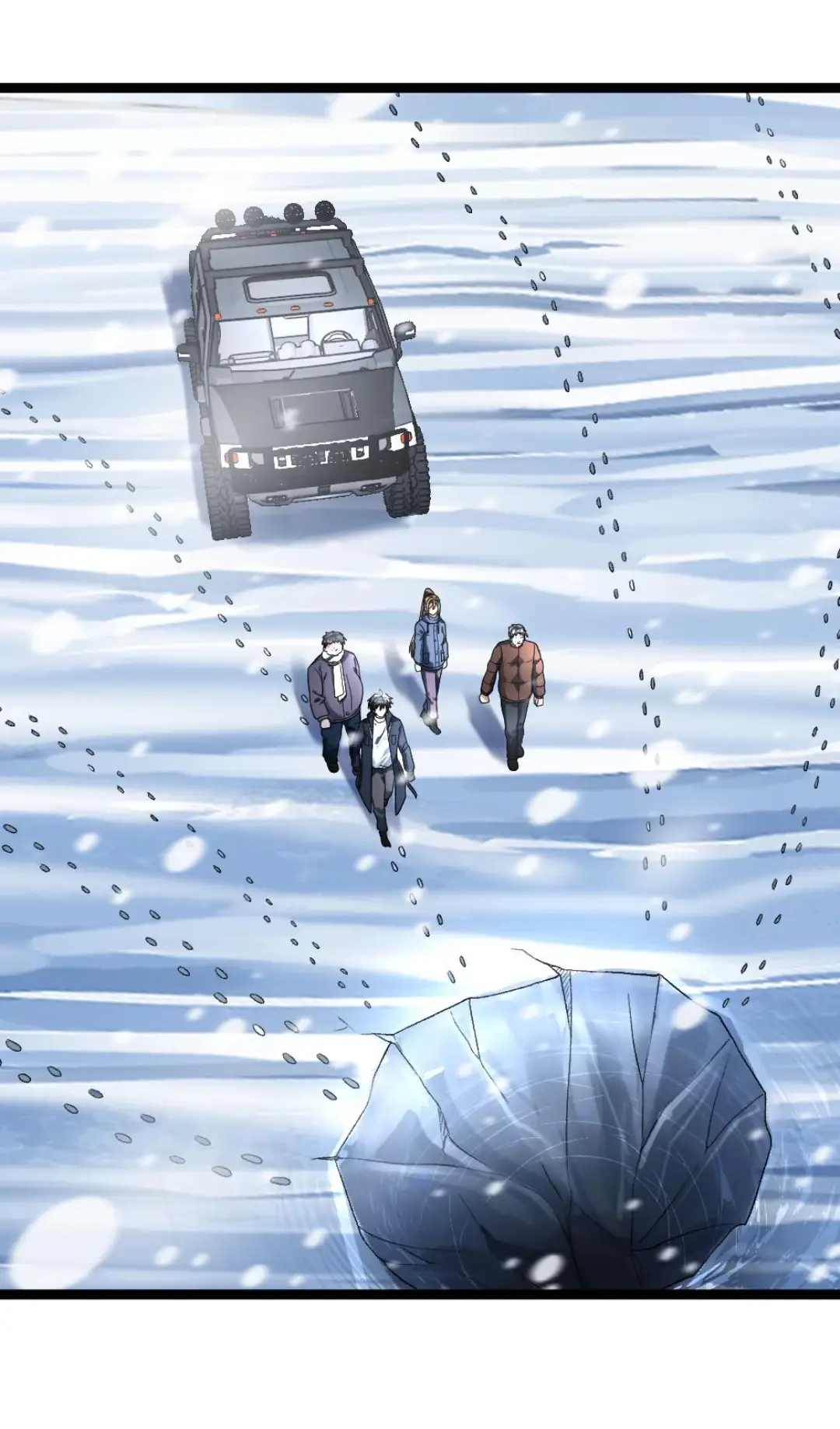 Страница 9 главы 339 манги Я создал бункер в замороженном мире / Freezing the world: I built a doomsday safehouse