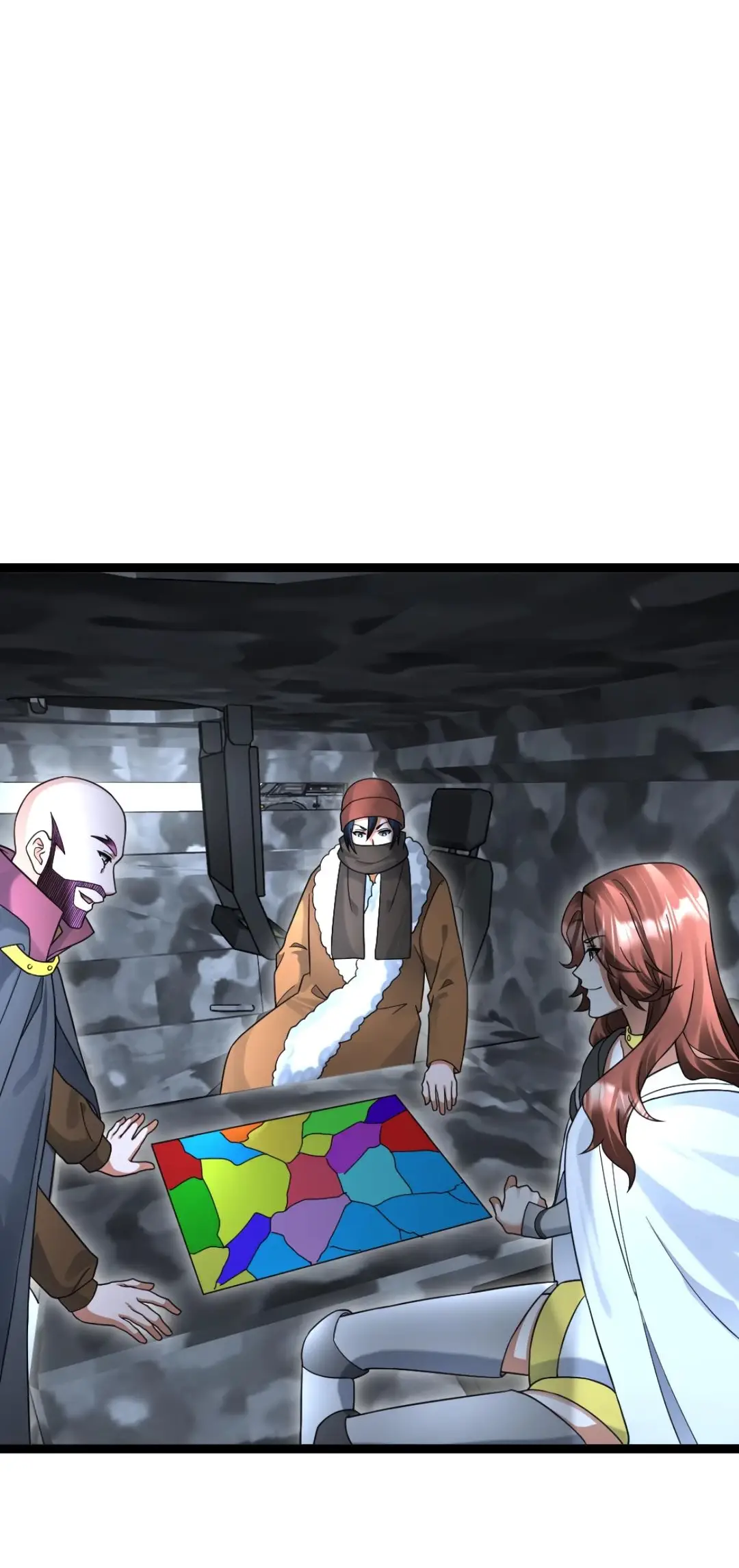 Страница 4 главы 527 манги Я создал бункер в замороженном мире / Freezing the world: I built a doomsday safehouse