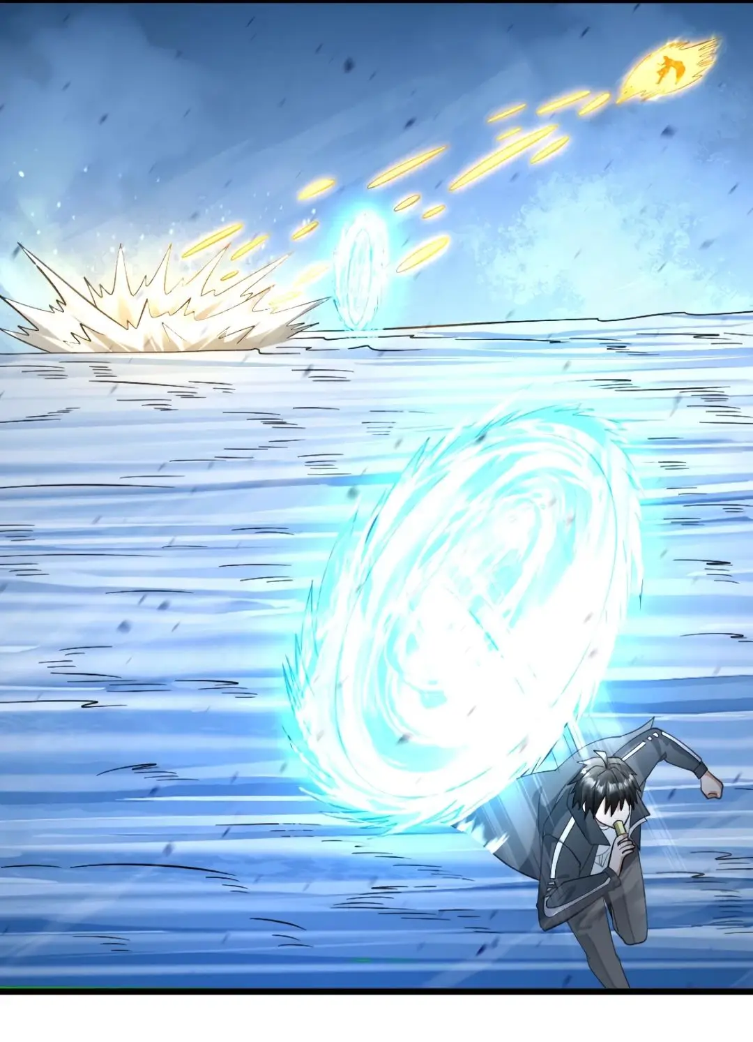 Страница 13 главы 465 манги Я создал бункер в замороженном мире / Freezing the world: I built a doomsday safehouse