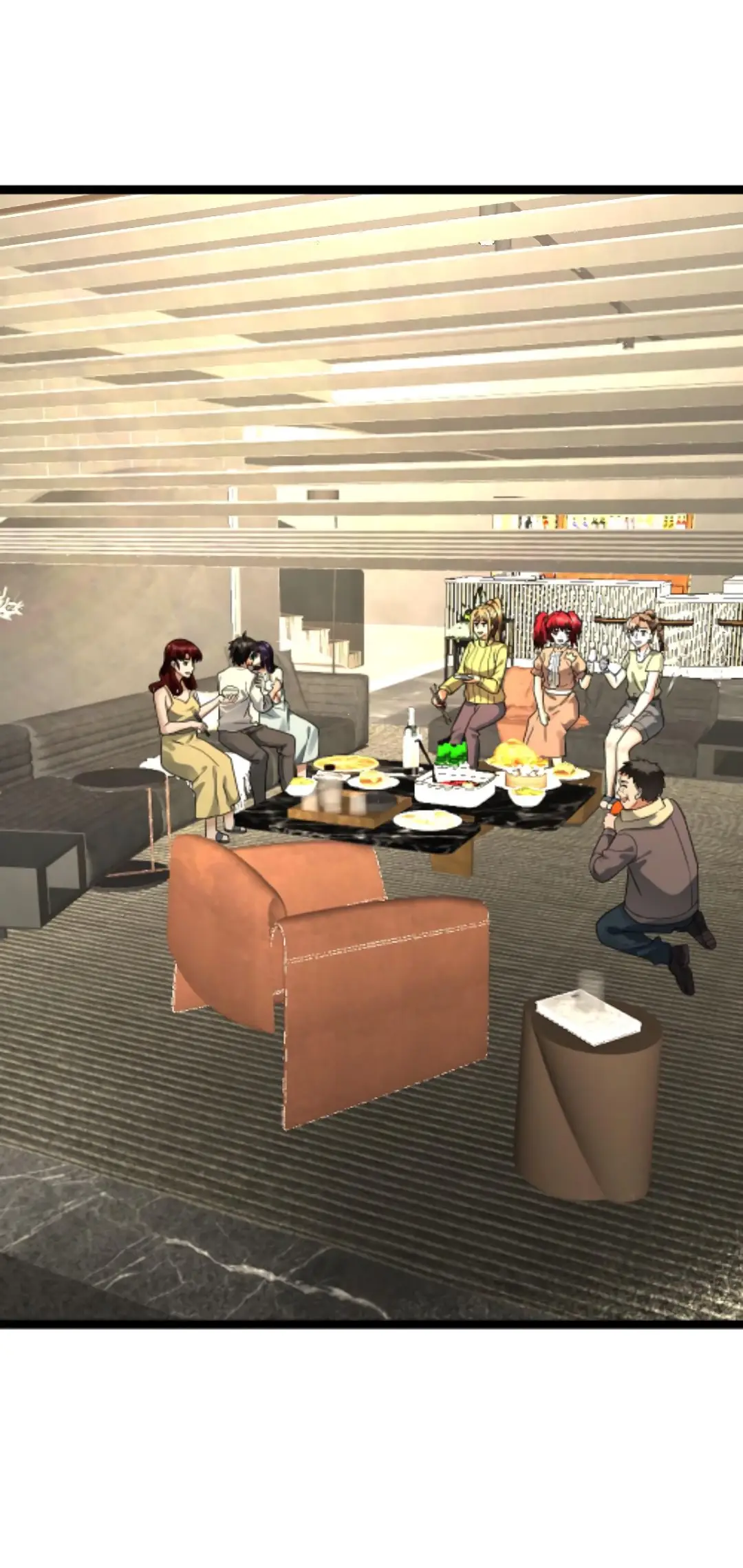 Страница 26 главы 208 манги Я создал бункер в замороженном мире / Freezing the world: I built a doomsday safehouse