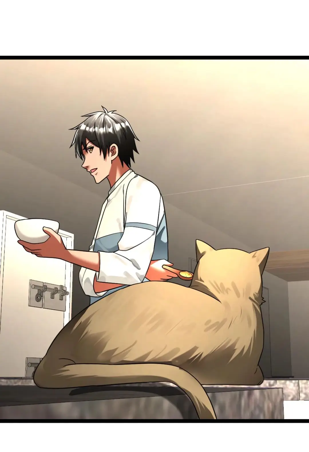 Страница 18 главы 319 манги Я создал бункер в замороженном мире / Freezing the world: I built a doomsday safehouse