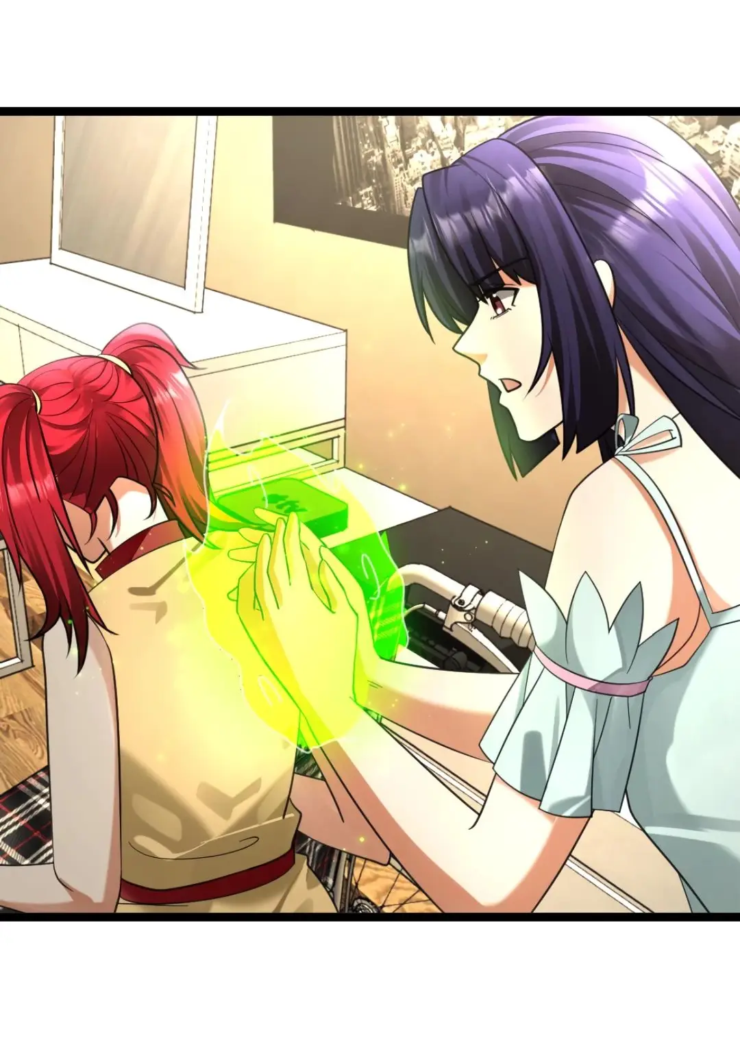 Страница 12 главы 476 манги Я создал бункер в замороженном мире / Freezing the world: I built a doomsday safehouse