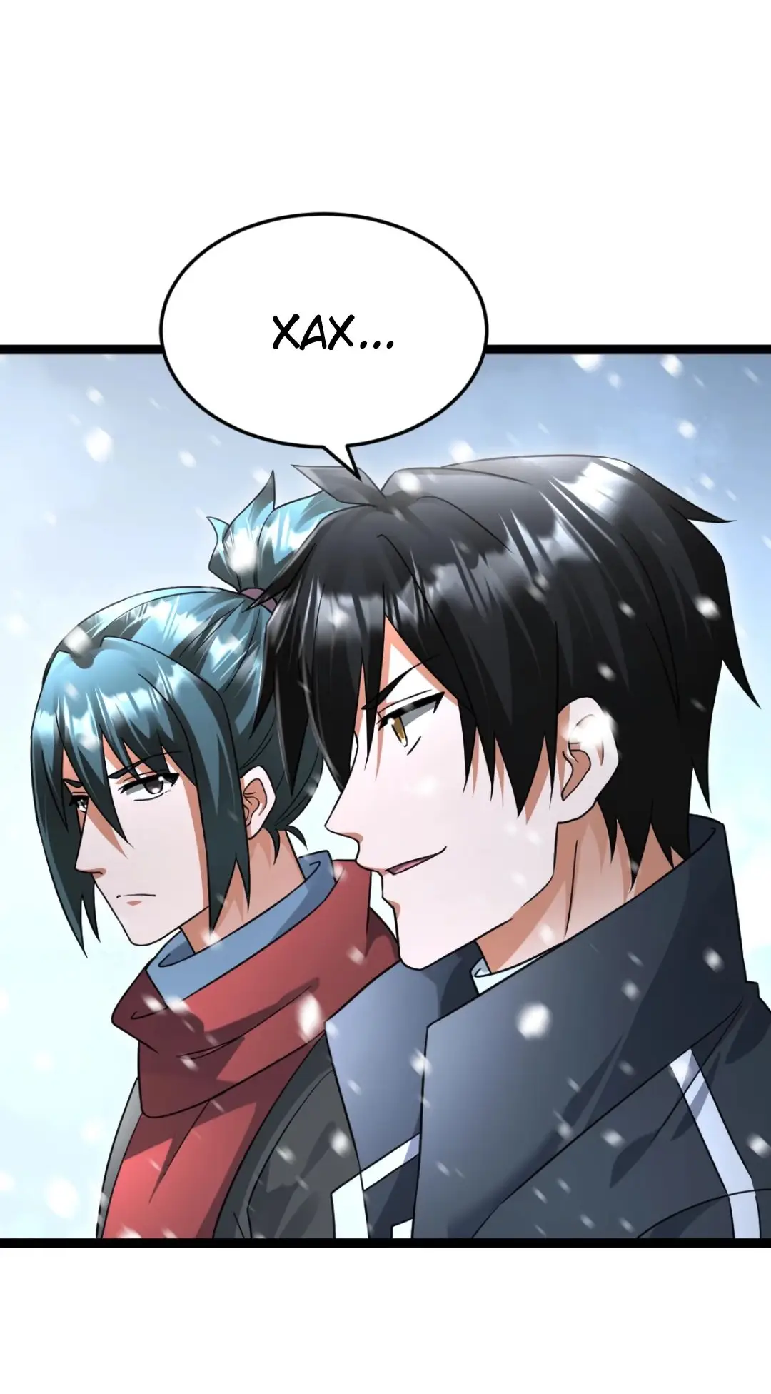 Страница 9 главы 504 манги Я создал бункер в замороженном мире / Freezing the world: I built a doomsday safehouse