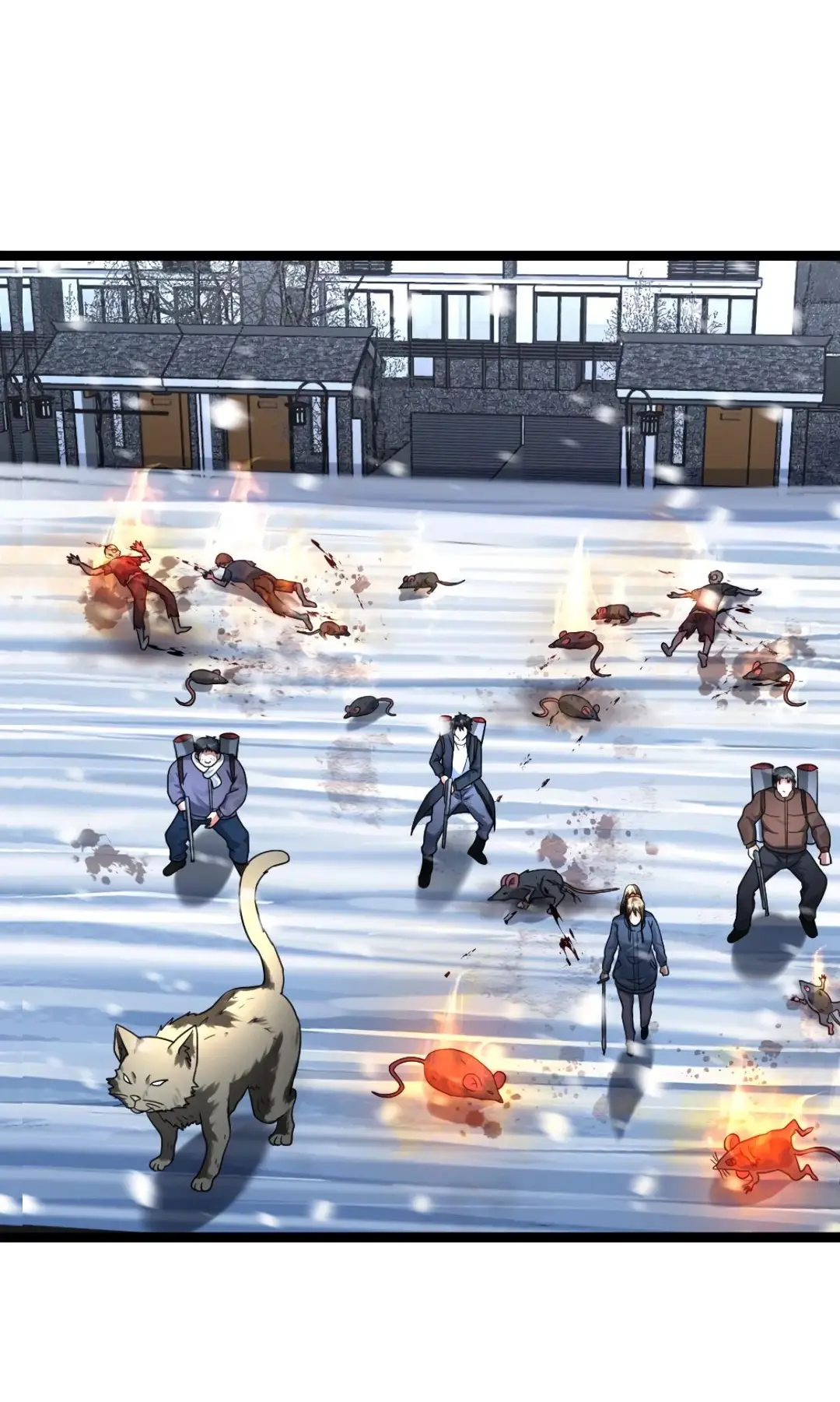 Страница 12 главы 363 манги Я создал бункер в замороженном мире / Freezing the world: I built a doomsday safehouse