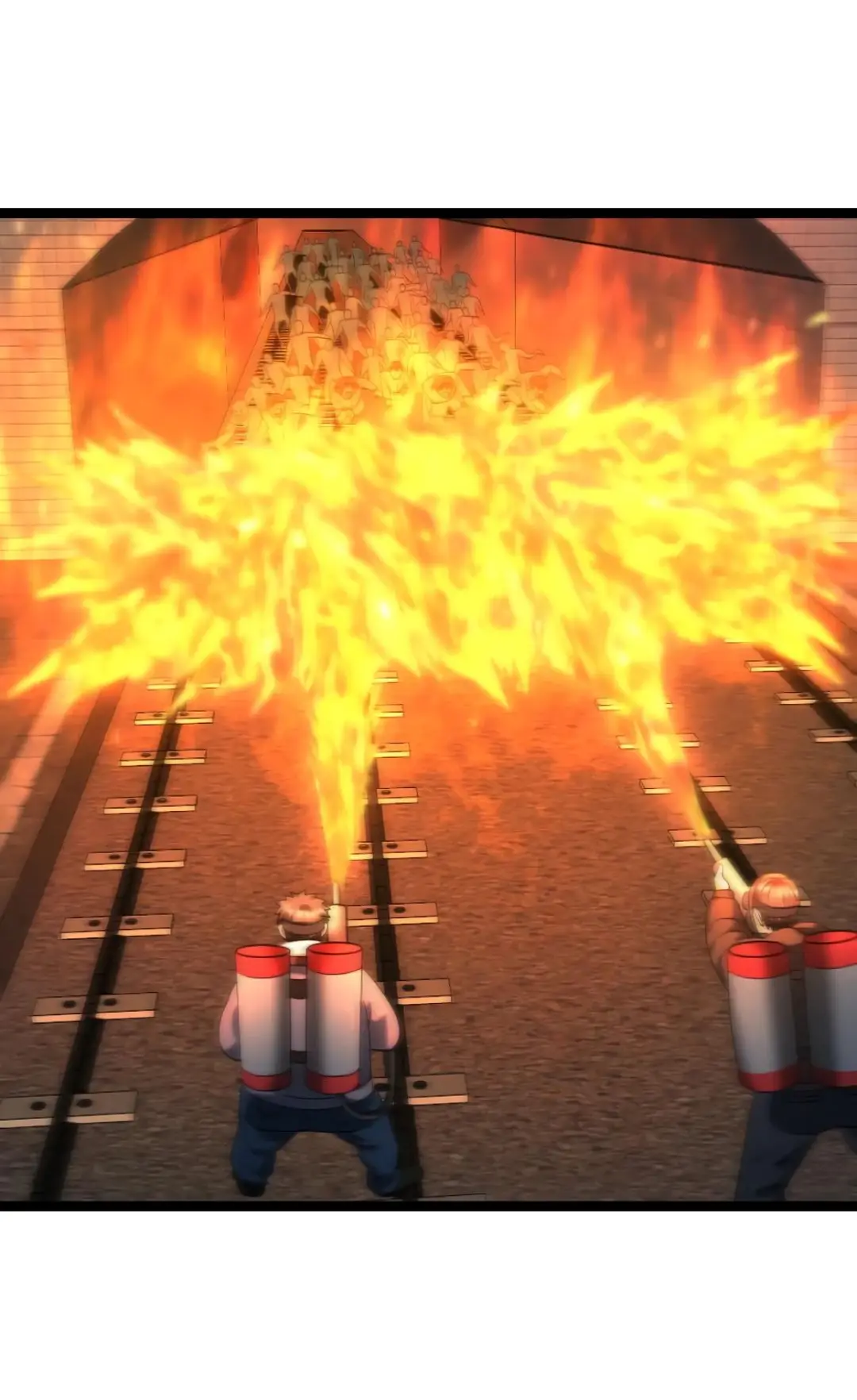 Страница 12 главы 356 манги Я создал бункер в замороженном мире / Freezing the world: I built a doomsday safehouse