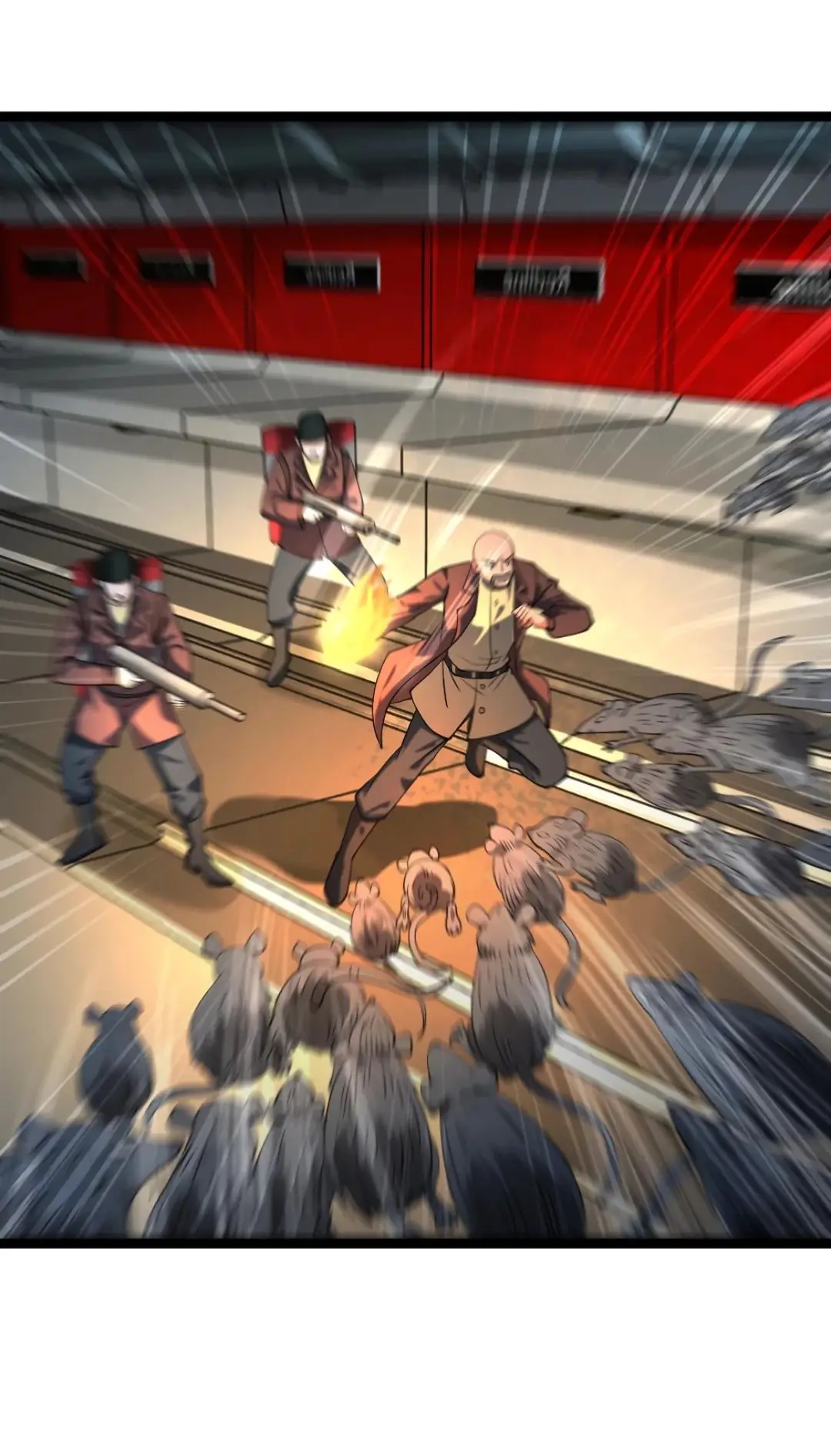 Страница 19 главы 356 манги Я создал бункер в замороженном мире / Freezing the world: I built a doomsday safehouse