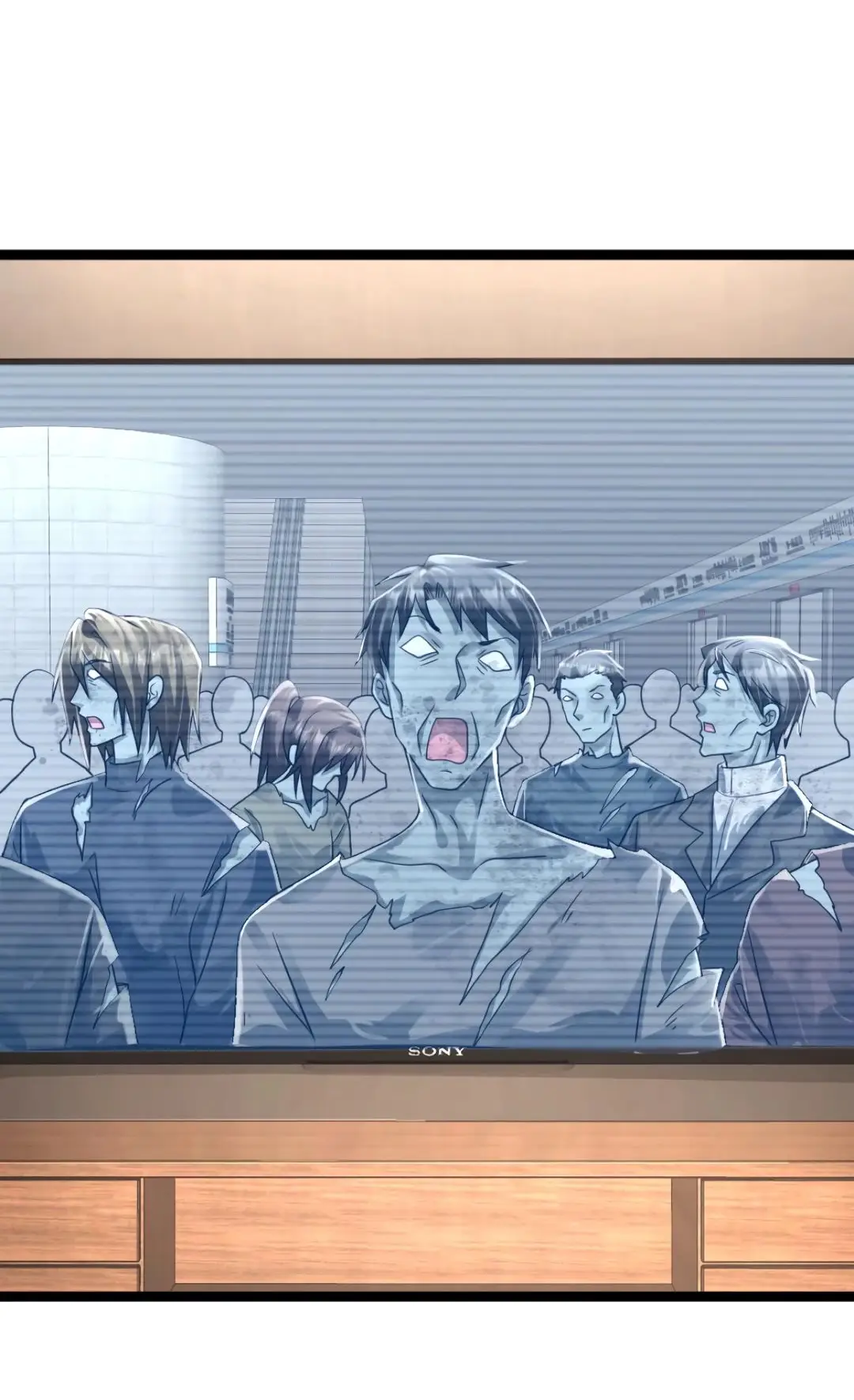 Страница 9 главы 352 манги Я создал бункер в замороженном мире / Freezing the world: I built a doomsday safehouse