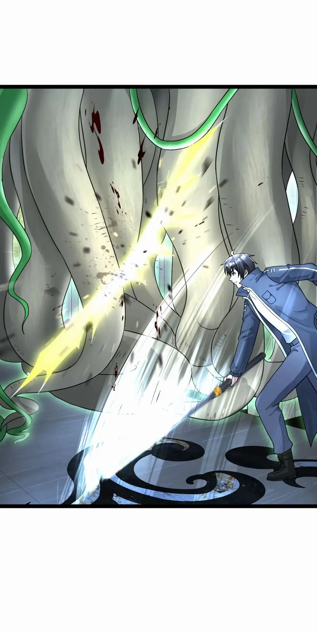 Страница 8 главы 403 манги Я создал бункер в замороженном мире / Freezing the world: I built a doomsday safehouse