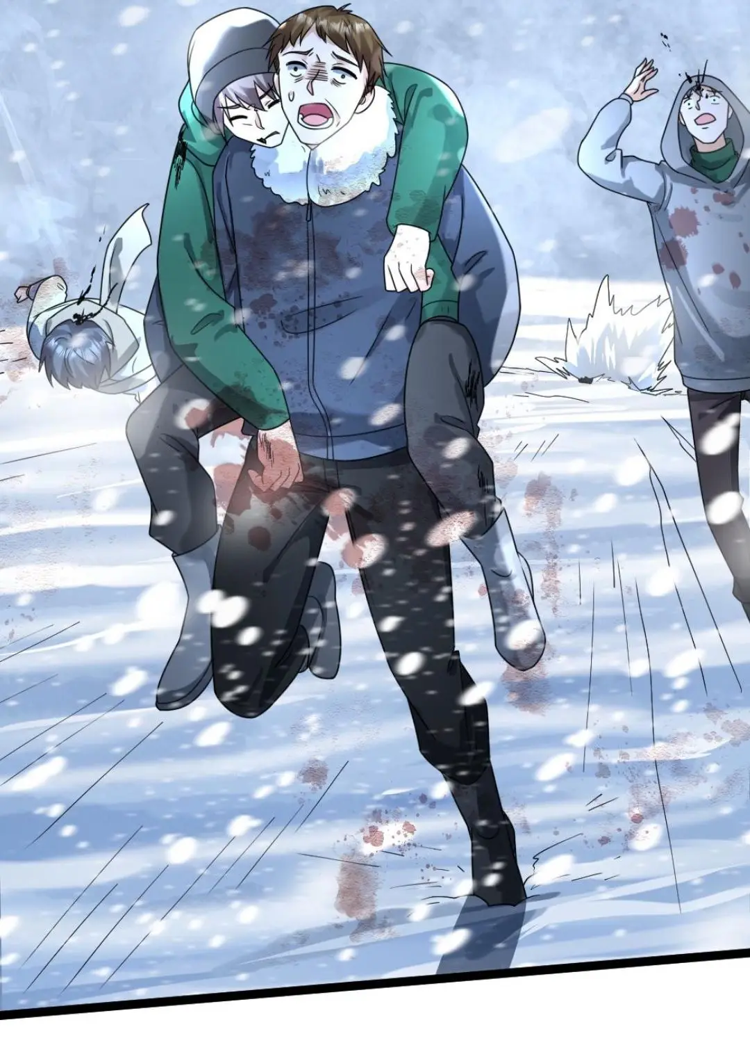 Страница 14 главы 129 манги Я создал бункер в замороженном мире / Freezing the world: I built a doomsday safehouse