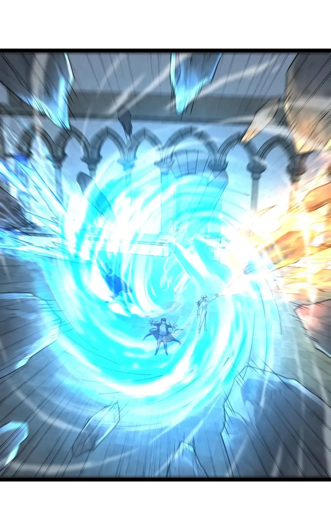 Страница 4 главы 455 манги Я создал бункер в замороженном мире / Freezing the world: I built a doomsday safehouse