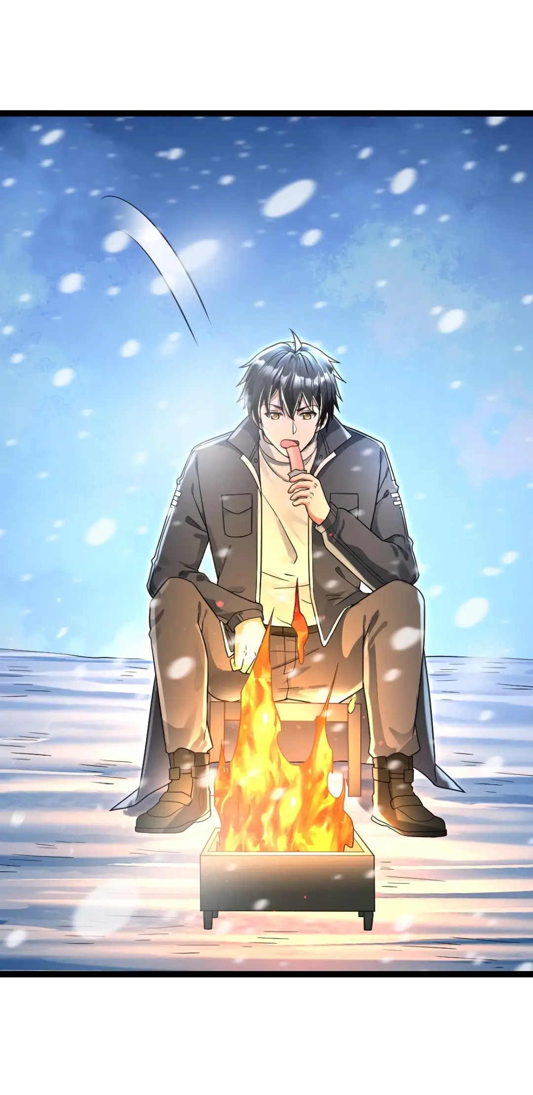 Страница 8 главы 240 манги Я создал бункер в замороженном мире / Freezing the world: I built a doomsday safehouse