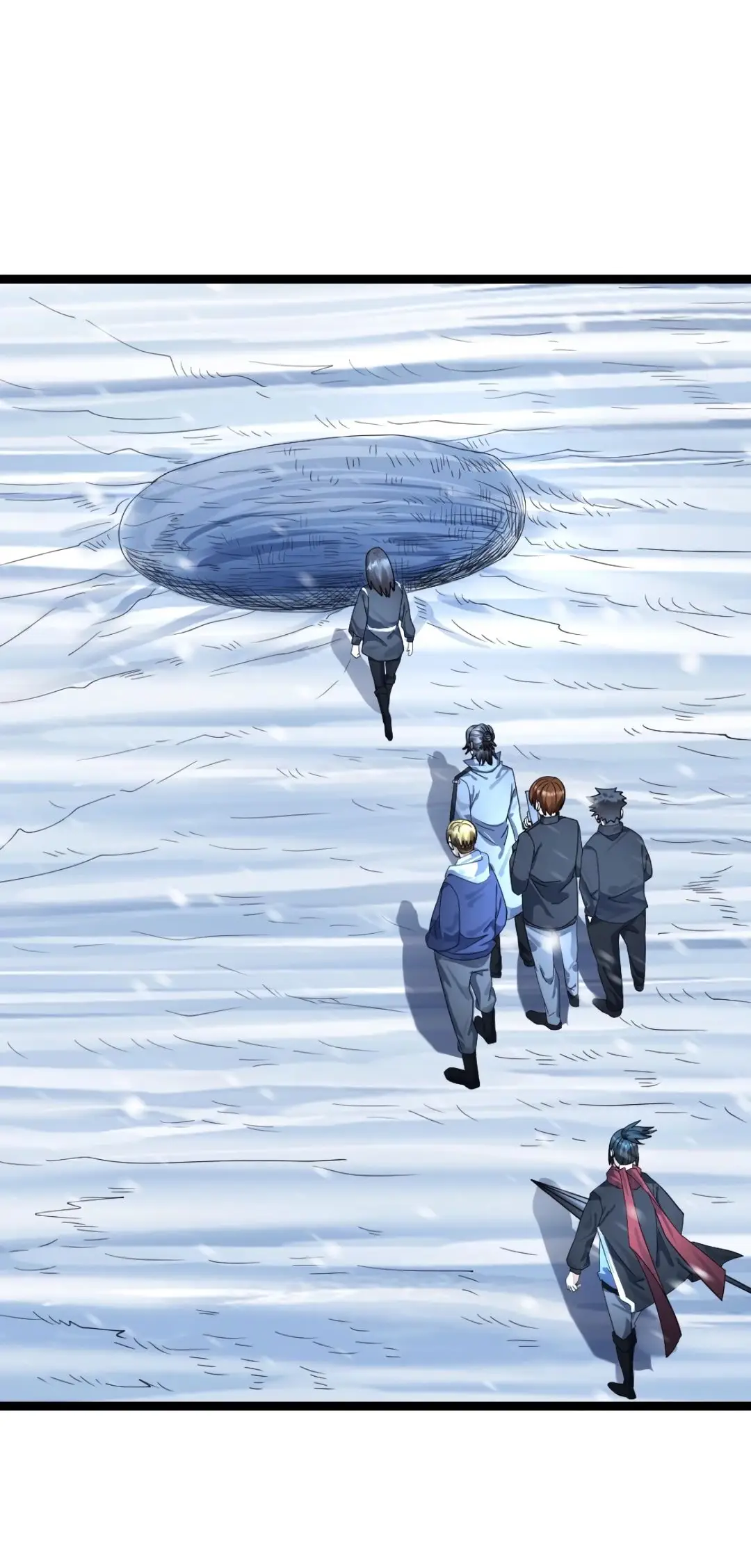 Страница 6 главы 385 манги Я создал бункер в замороженном мире / Freezing the world: I built a doomsday safehouse