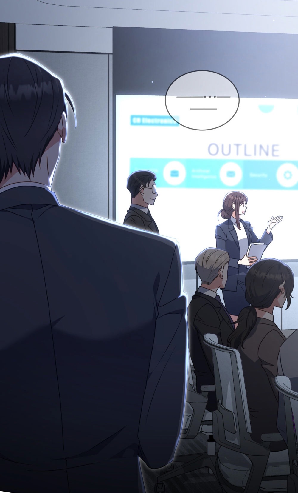 Страница 8 главы 21 манги Мои тайные заигрывания с боссом / Secretly Meeting With My Boss