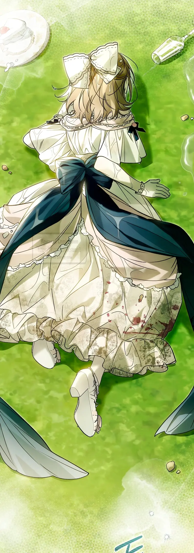 Страница 42 главы 21 манги После того как я завоевала особую любовь младшей дочери герцога, все привязываются ко мне