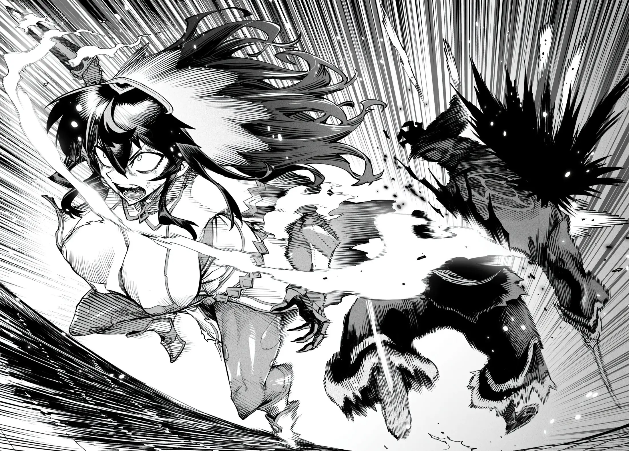 Страница 24 главы 19 манги Реинкарнация в колизее / Tensei Colosseum - Saijaku Skill de Saikyou no Onna-tachi o Kouryaku shite Dorei Harem Tsukurimasu