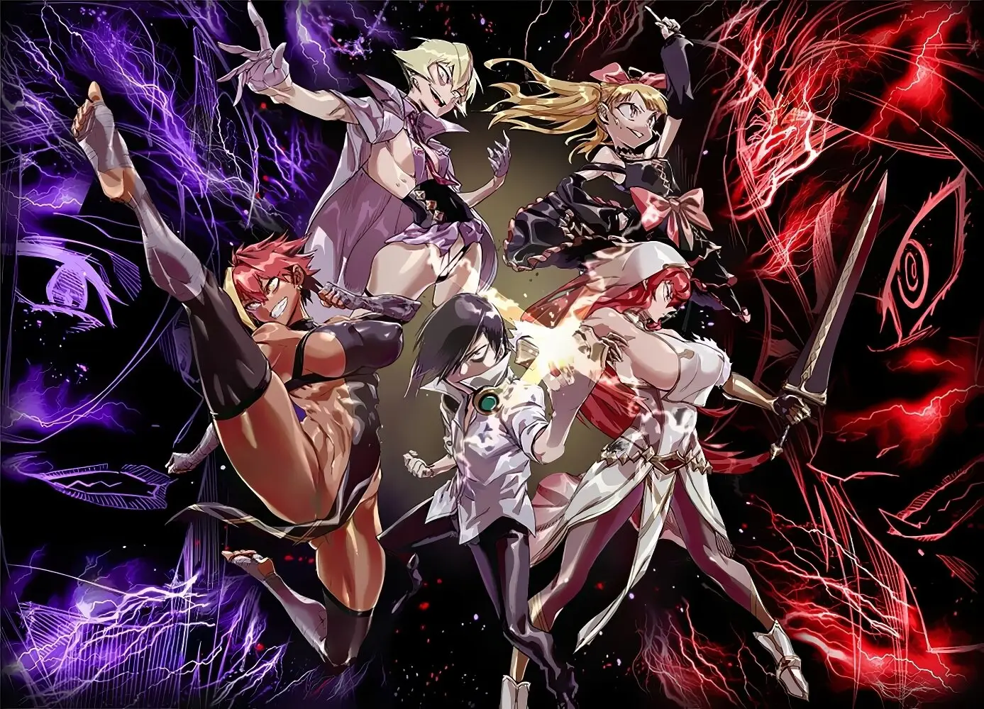 Страница 6 главы 16.6 манги Реинкарнация в колизее / Tensei Colosseum - Saijaku Skill de Saikyou no Onna-tachi o Kouryaku shite Dorei Harem Tsukurimasu