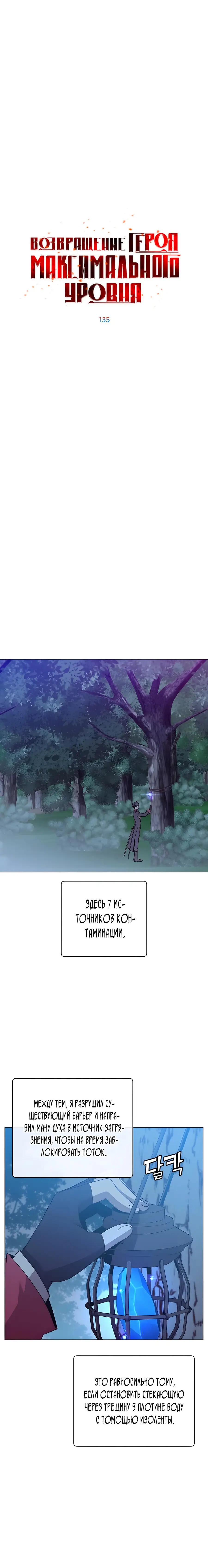 Страница 8 главы 135 манги Возвращение героя максимального уровня / The Max Level Hero Strikes Back