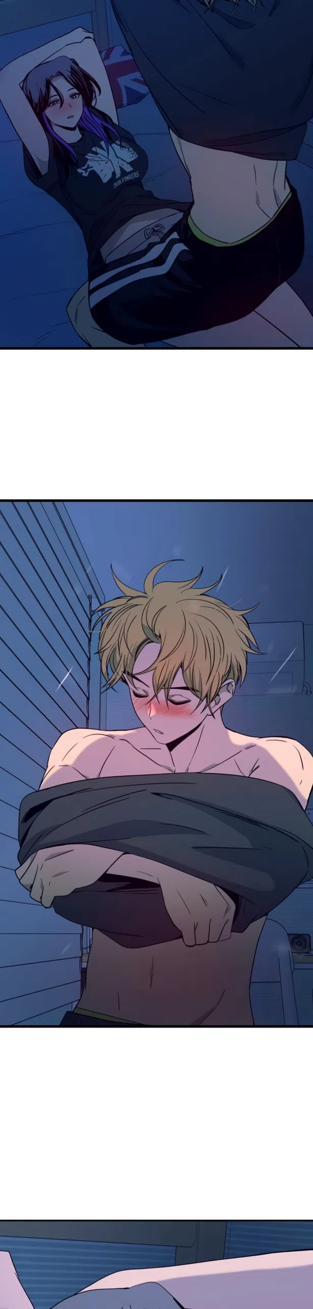 Страница 55 главы 66 манги Моя биас садится на последний поезд / My Bias Gets on the Last Train