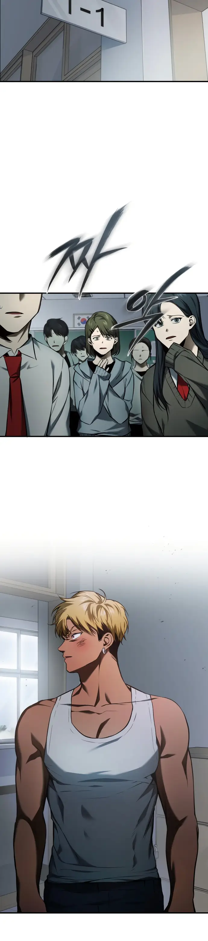 Страница 4 главы 2 манги Дьявол возвращается в школьные годы /  School of the Malice