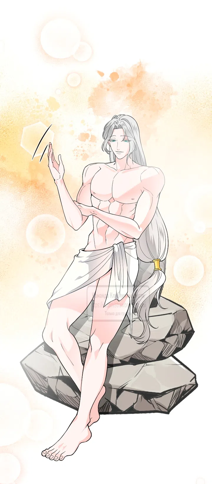 Страница 45 главы 34 манги Лепестки святой насквозь мокрые / The Saint's Petals Are Wet