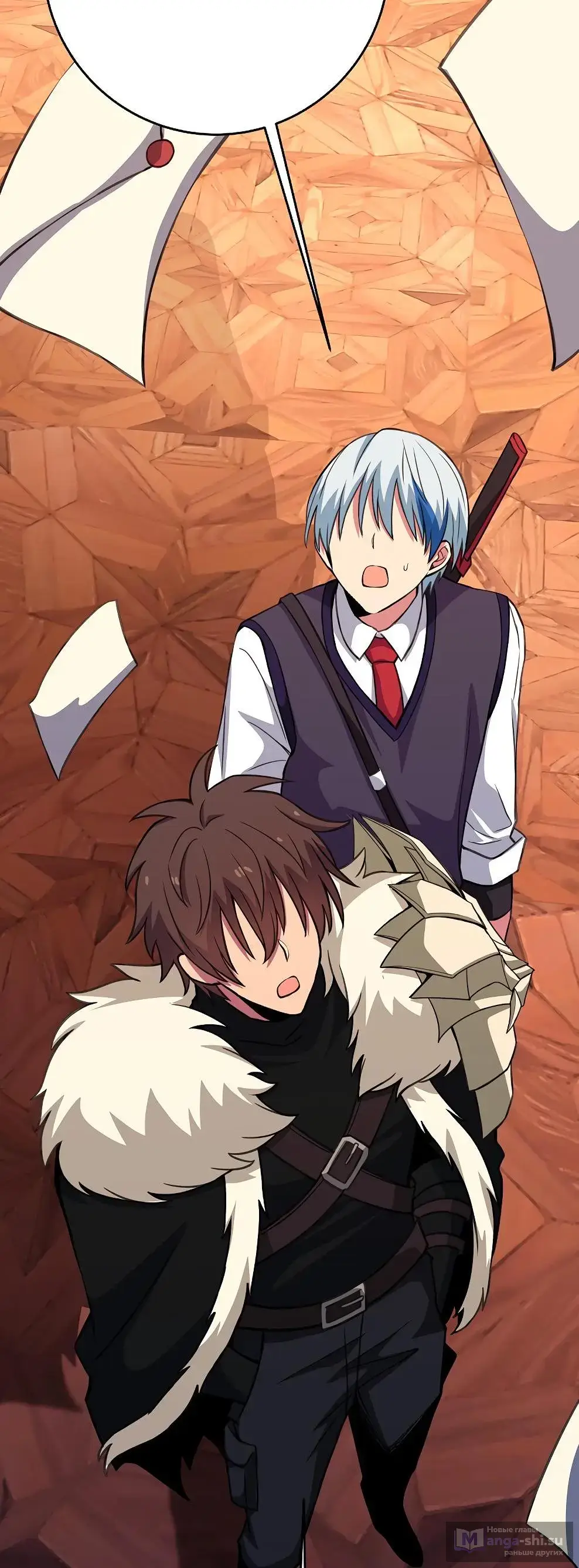 Страница 40 главы 68 манги На подработке у богов / Working for the gods