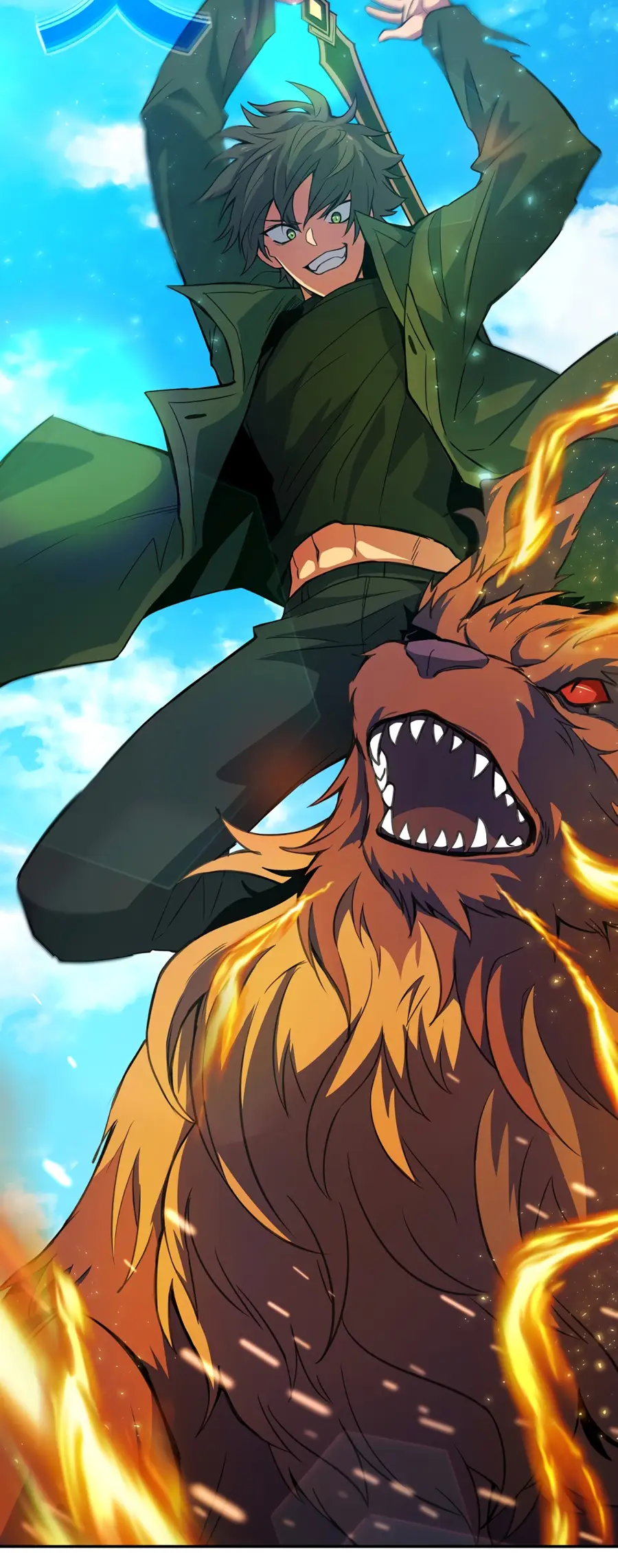 Страница 10 главы 37 манги На подработке у богов / Working for the gods