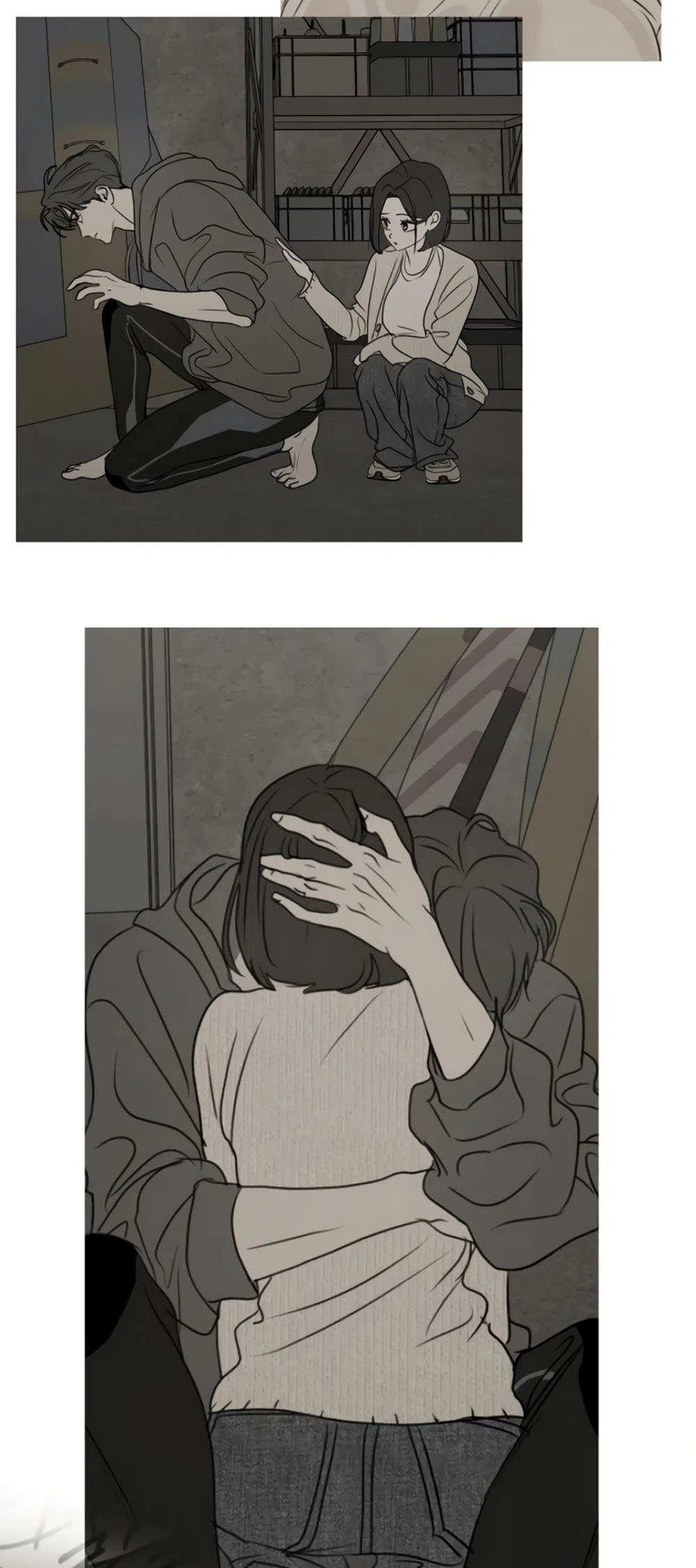 Страница 27 главы 34 манги Хочу верить, даже если это ложь / I Want to Be Fooled