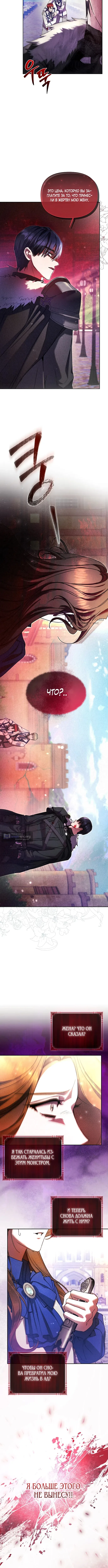 Страница 3 главы 1 манги И вот так я дважды стала женой монстра / Thus, She Married That Monster Twice