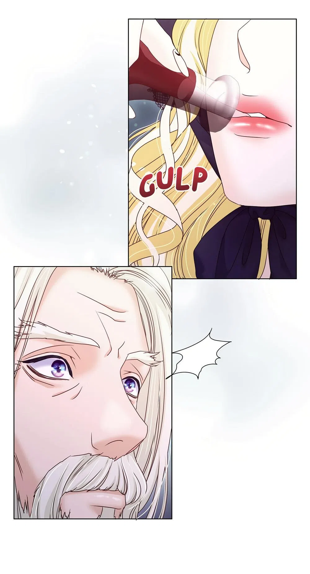 Страница 46 главы 37 манги Злодейка приручила безумного демона / The Villainess Tames the Crazed Devil