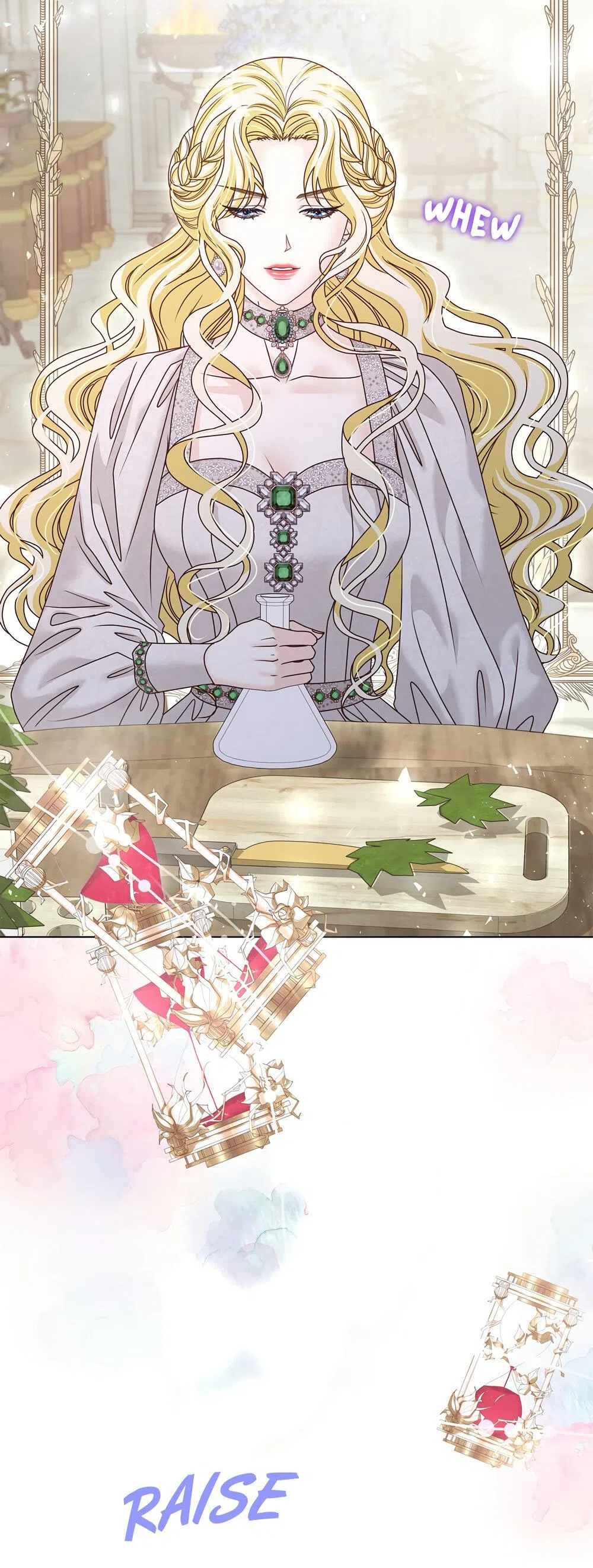 Страница 17 главы 36 манги Злодейка приручила безумного демона / The Villainess Tames the Crazed Devil