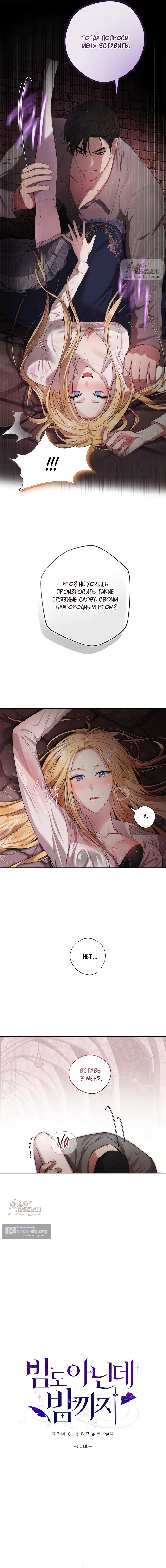 Страница 5 главы 1 манги Ещё не ночь / From Day Until Night