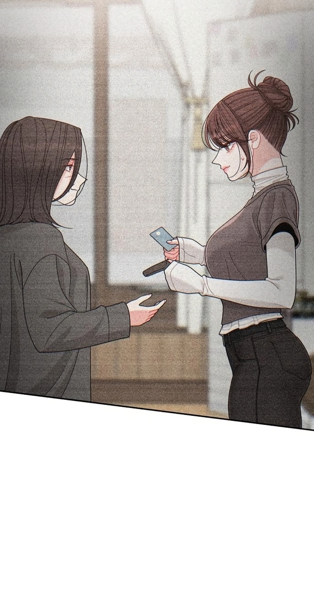 Страница 48 главы 19 манги Дневник наблюдений за сыном маминой подруги / Mom's Friend's Son's Observation