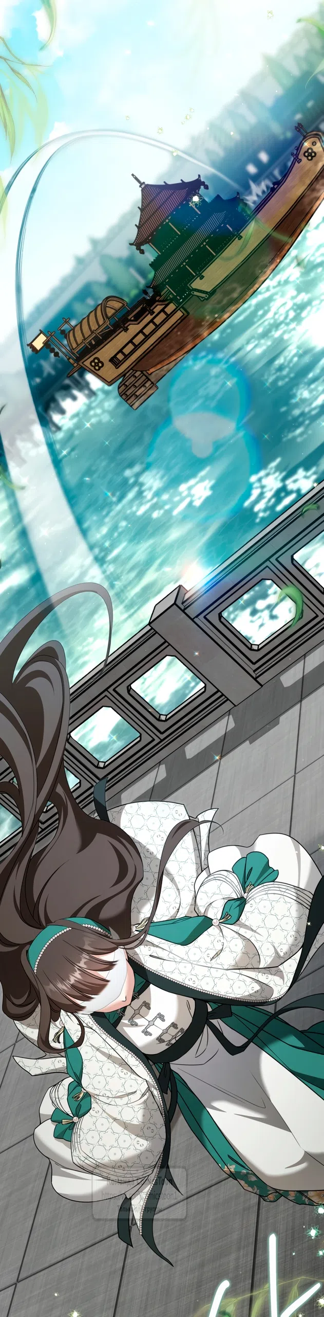 Страница 17 главы 114 манги Я стала презренной внучкой в мире Мурим / I Became the Despised Granddaughter of the Powerful Murim Family