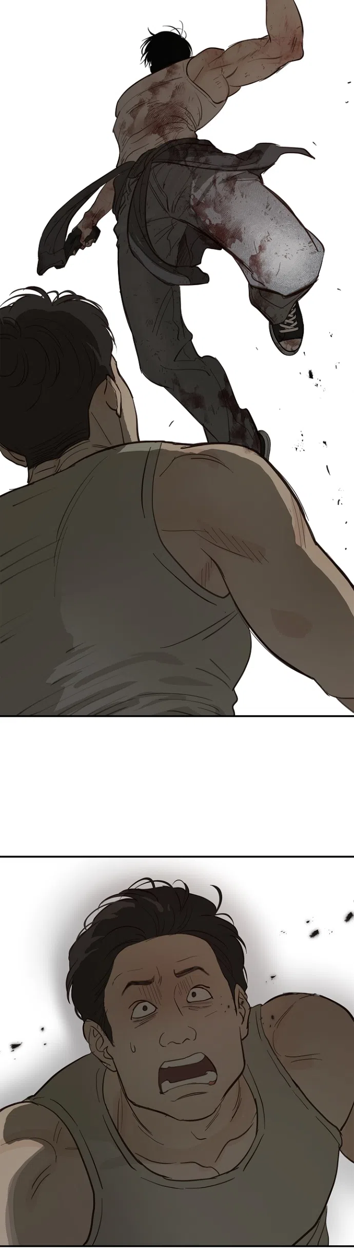 Страница 28 главы 43 манги Цветы - лишь приманка / The flower is just bait