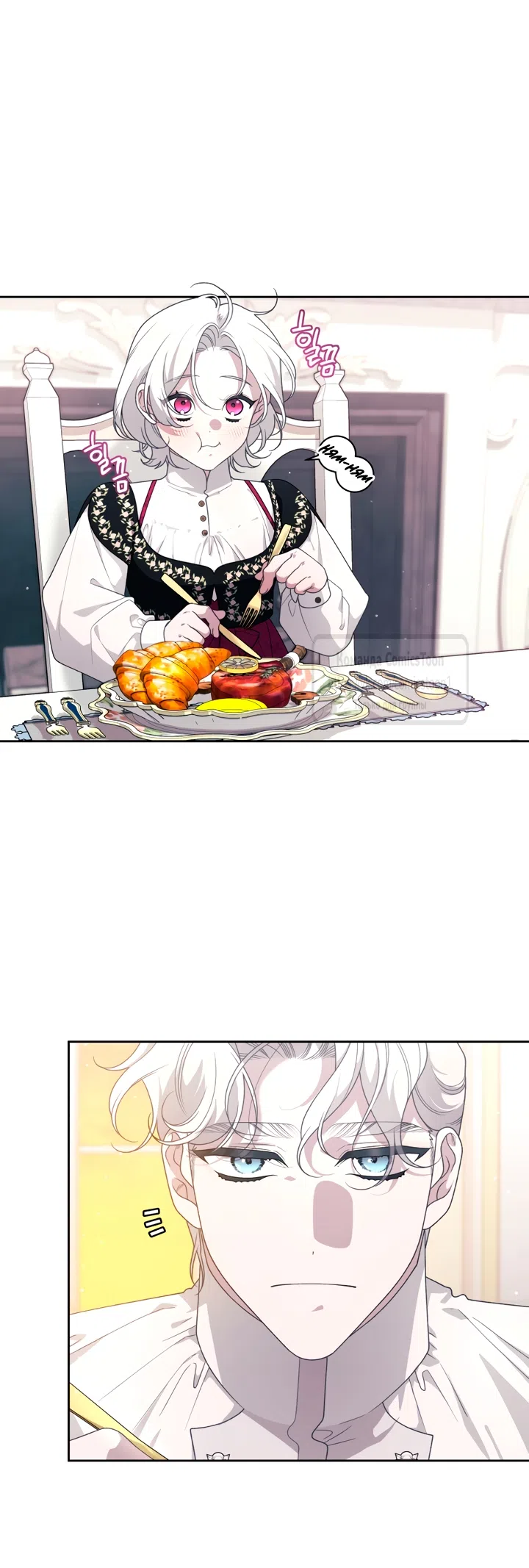 Страница 40 главы 116 манги Ручной зверь злодейки / The Villainess Tames the Beast