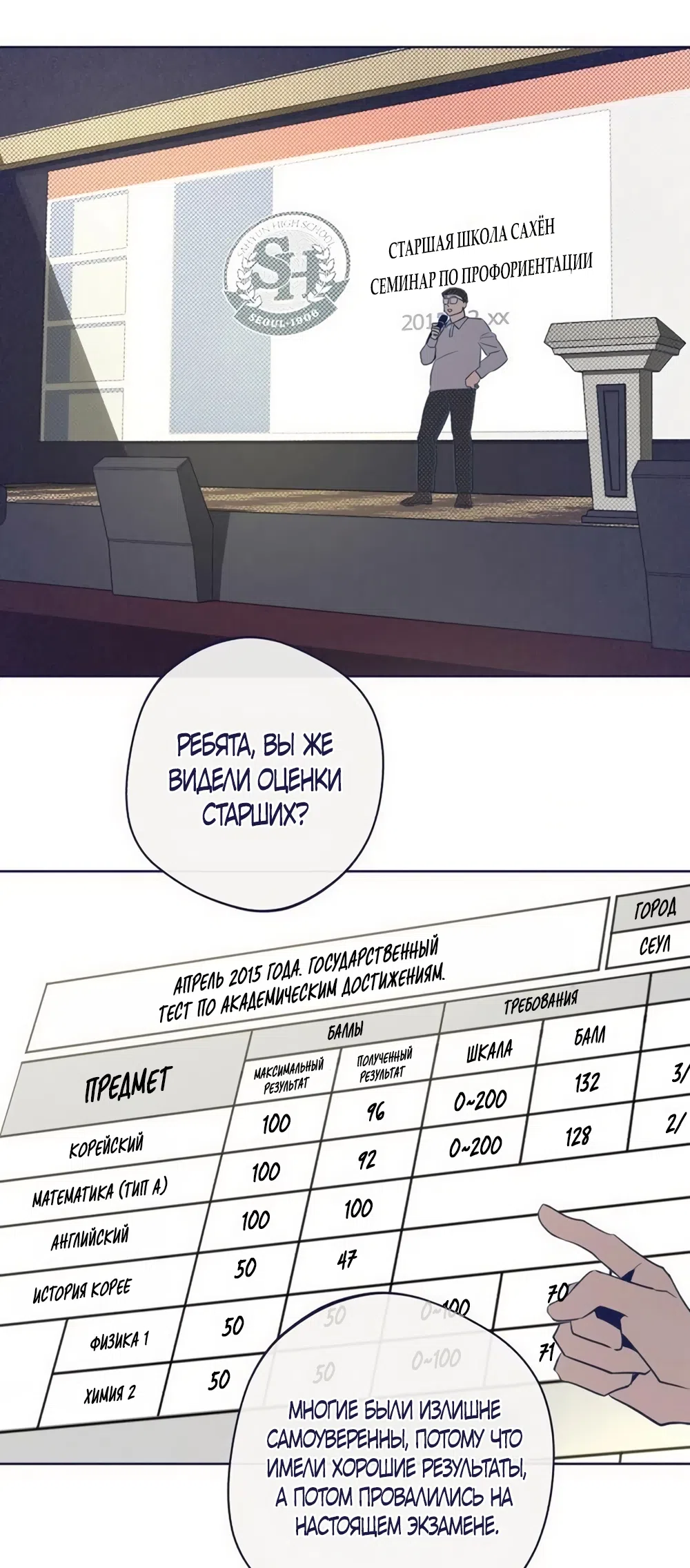 Страница 43 главы 37 манги Четыре варианта судьбы / Four Choices