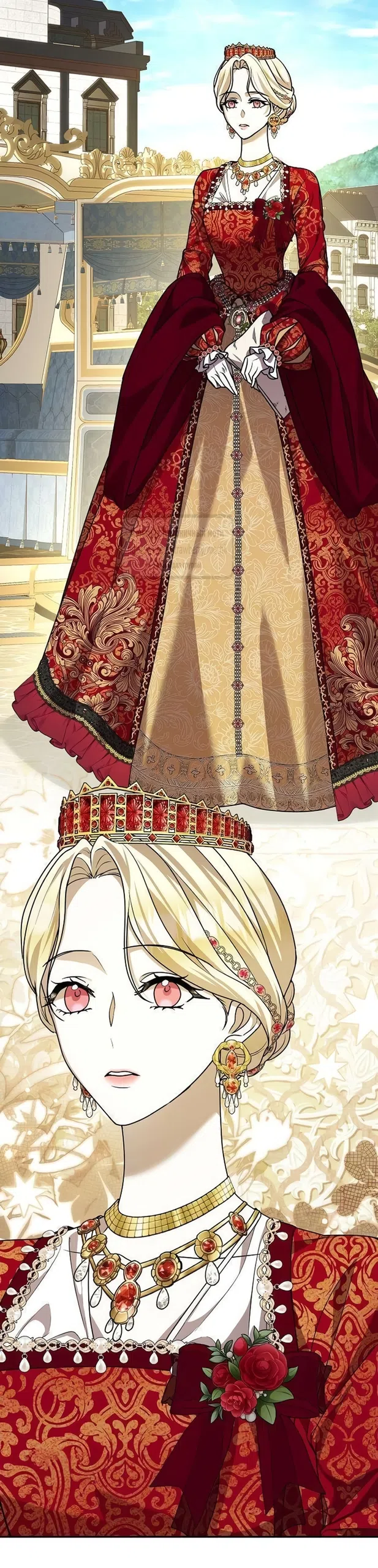 Страница 49 главы 18 манги Королева, заслуживающая свержения / A Queen Worthy of Dishonor