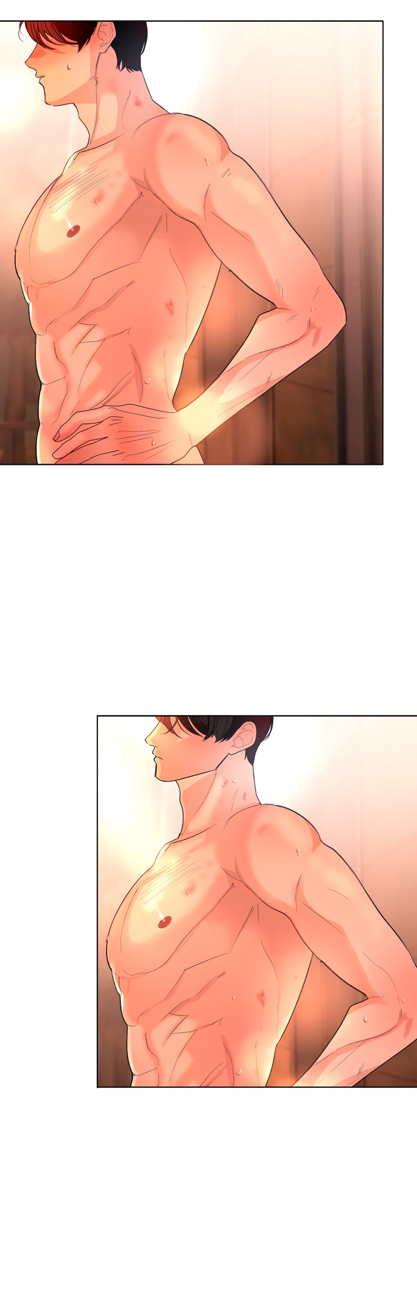 Страница 48 главы 34 манги Мне нравятся симпатичные парни-ботаники?! / I like handsome nerd guys?!