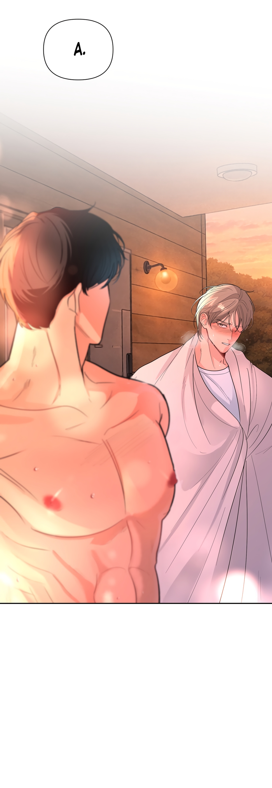 Страница 49 главы 34 манги Мне нравятся симпатичные парни-ботаники?! / I like handsome nerd guys?!